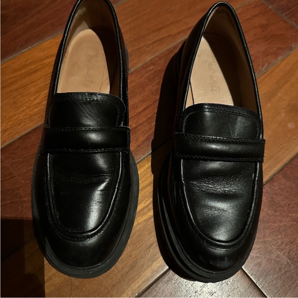 ☘️ TODAY ONLY - PRICE DROP MADEWELL - Bradley Lugsole Loafer - Black🖤 - Sz. 7.5 - Picture 10 of 12